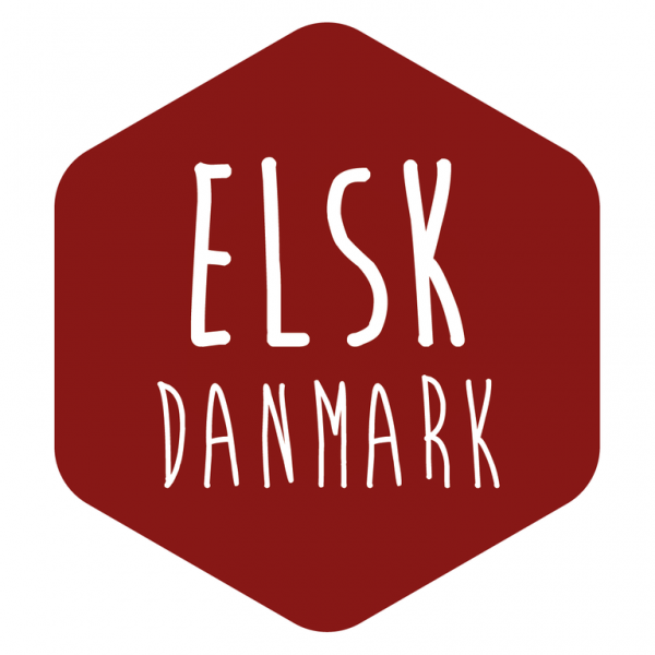 Elsk Danmarks logo. Indeholder link til Elsk Danmarks hjemmeside.
